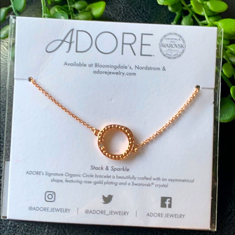 Adore stack and sparkle bracelet